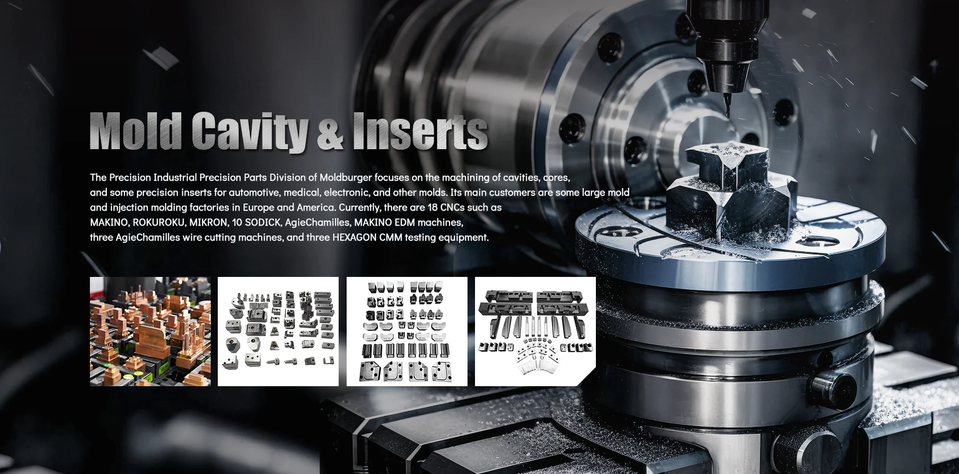 Προμηθευτής Precise Mold Components And Inserts
